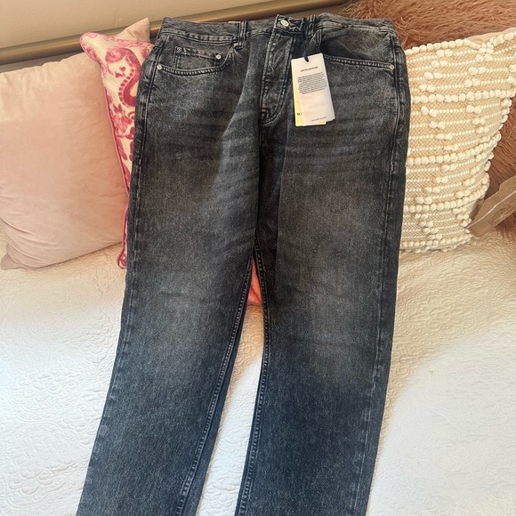 Scotch & Soda NWT Men’s 32x32 Dean Loose Jeans in Dark Grey / Black Wash - Picture 5 of 5